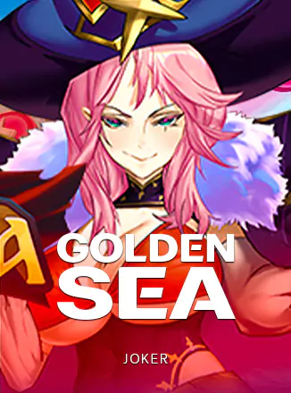 ภาพทิวทัศน์ใต้ท้องทะเลลึกและปลาทองในเกม Golden Sea